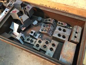 lot 143 image: Misc latheMilling Chuck Jaw Parts