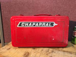 lot 174 image: Vintage Chaparral Tool Box