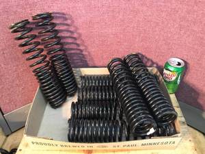 lot 180 image: 4 Sets Vintage Front Shock Springs