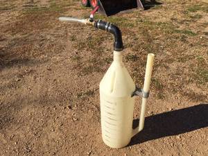 lot 183 image: Snowmobile Racing Gasoline Speed Fueler Tank