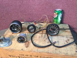 lot 188 image: Vintage Snowmobile Gauges - Rupp - Other