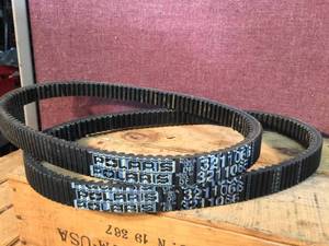 lot 198 image: 2 OEM Polaris Drive Belts 3211066