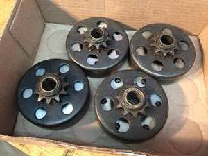 lot 224 image: 4 Polaris 120 Snowmobile Max-Torque Clutches