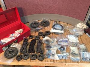 lot 228 image: 1997 Polaris 440 Gears-Chains-NOS Accessories