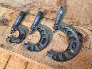 lot 277 image: NSK 3pc Micrometer Set