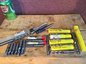 lot 282 image: Variety 12 End Mills - Like New