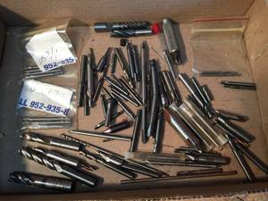 lot 283 image: Variety End Mills - Milling Bits