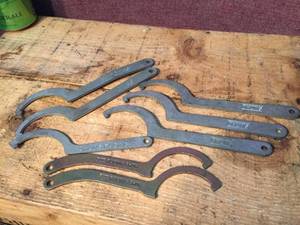 lot 299 image: Fox Racing Shox - OHLINS Snowmobile Spanner - Wrenches