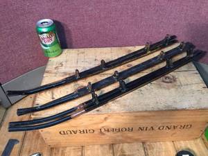 lot 303 image: 3 Sets 1990s Polaris Snowmobile Carbide Wear Rods