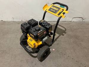 lot 63 image: Dewalt 3400 PSI 2.5 GPM Gas Cold Water Pressure Washer with AAA Axial Cam Pump