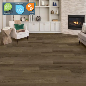 lot 5 image: Lifeproof Gainesville Oak 8.7 in. W x 47.64 in. L Click Lock Luxury Vinyl Plank Flooring (20.06 sq. ft.Case) 7 CASES