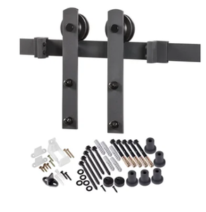 lot 38 image: Spectrum Straight Strap Standard Single Barn Door Hardware Kit