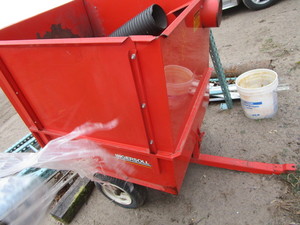 IR Trailer, Hydraulic Blower