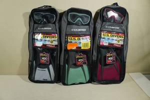 lot 209 image: US Divers Pro LX Womens Snorkel Kits