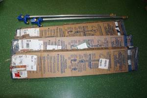 lot 224 image: Damaged Simmons Frost Proof Yard Hydrants - 2 Foot Bury - Broken Handles