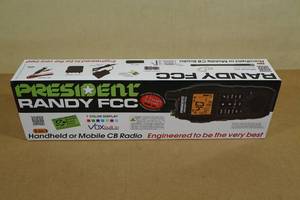 lot 2 image: President Randy FCC Handheld CB Radio