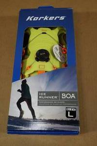 lot 26 image: Korkers Ice Runner BOA Performance Ice Cleats -Large