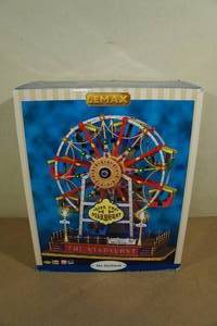 lot 70 image: Lemax The Starburst Village Ferris Wheel Piece
