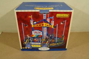 lot 71 image: Lemax The Cha-Cha Village Amusement Ride Piece