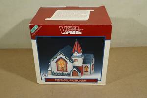 lot 86 image: Lemax Vail Village Collection Lighted Church