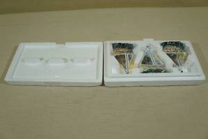 lot 113 image: Bradford Exchange Thomas Kinkades Ceramic Sailboat Ornament Collection