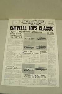 lot 131 image: 1964 Chevrolet Dealership Poster - Newspaper