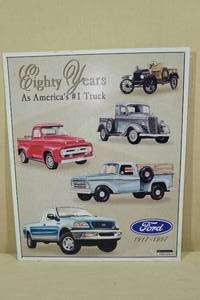 lot 135 image: Ford Trucks Metal Sign