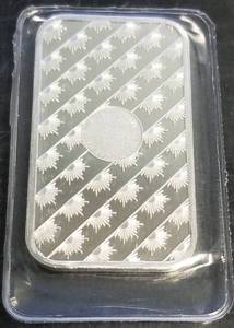 lot 14 image: 1 TROY OZ .999 FINE SILVER BAR SUNSHINE MINT SEALED