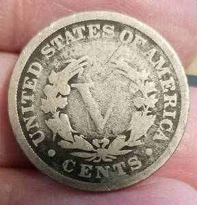 lot 21 image: 1883 with CENTS US LIBERTY NICKEL
