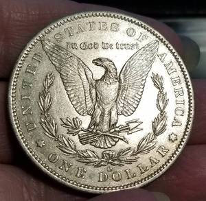 lot 27 image: 1887-O MORGAN SILVER DOLLAR AU