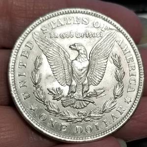 lot 49 image: 1921 US MORGAN SILVER DOLLAR