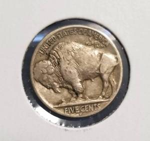 lot 39-B image: 1928-D BUFFALO NICKEL VF