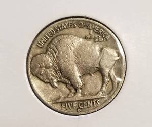lot 41-B image: 1935-D BUFFALO NICKEL