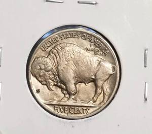 lot 42-B image: 1935-D BUFFALO NICKEL AU