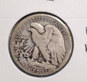 lot 55-B image: 1923-S WALKING LIBERTY HALF DOLLAR