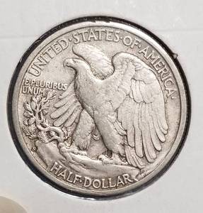 lot 66-B image: 1943-S WALKING LIBERTY HALF DOLLAR