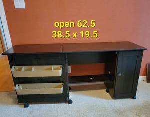 Sauder Sewing Craft Cart