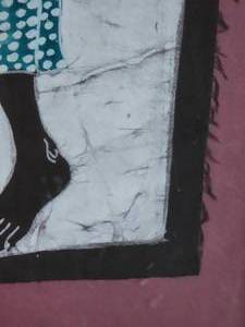 African Framed Batik