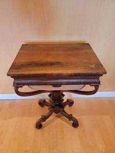 19th Century Victorian Sewing Table