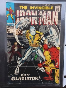 The Invincible Iron Man Comic #7 Cry Gladiator