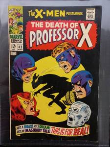 The X-Men Comic #42 Featuring The Death Of Professor X