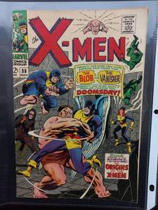 The X-Men Comic #38 The Blob and The Vanisher Doomsday