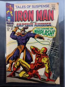 Tales Of Suspense Iron Man And Captain America Comic #97 the Coming Of Whiplash