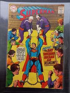 Superman Comic #206 The Day Superman Became An Assassin