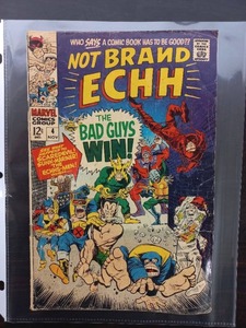 Not Brand ECCH Comic #4 The Bad Guys Win