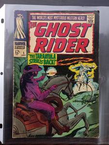 The Ghost Rider Comic #5 The Tarantula Strikes Back