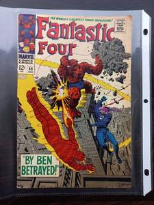Fantastic Four Comic #69 By Ben Betrayed