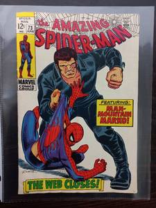 The Amazing Spiderman Comic #73 The Web Closes