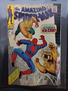 The Amazing Spiderman Comic #57 The Power of Ka-Zar