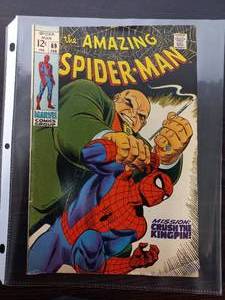 The Amazing Spiderman Comic #69 Mission Crush The Kingpin